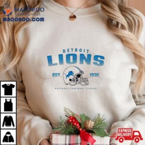 Detroit Lions National Football Est 1930 League Shirt