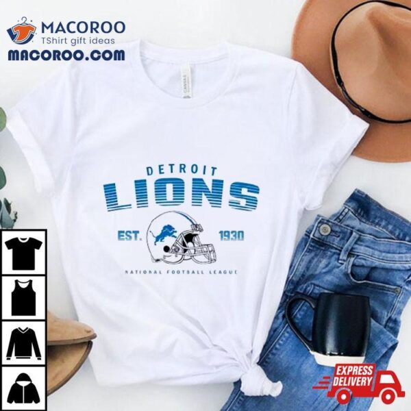 Detroit Lions National Football Est 1930 League Shirt