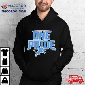 Detroit Lions Nfl One Pride Logo Tshirt