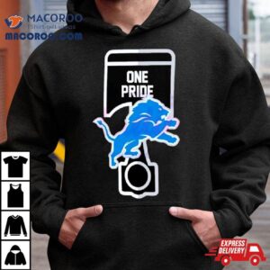 Detroit Lions One Pride Logo Tshirt