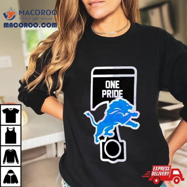 Detroit Lions One Pride Logo Shirt