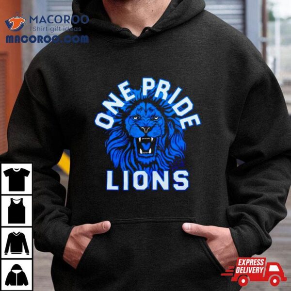 Detroit Lions One Pride Vintage Shirt