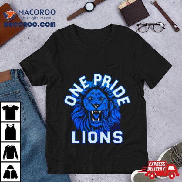 Detroit Lions One Pride Vintage Shirt