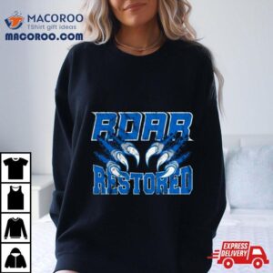 Detroit Lions Roar Restored Tshirt