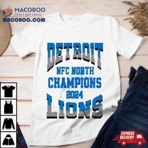 Detroit Nfc North Champions Tshirt