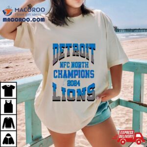 Detroit Nfc North Champions Tshirt