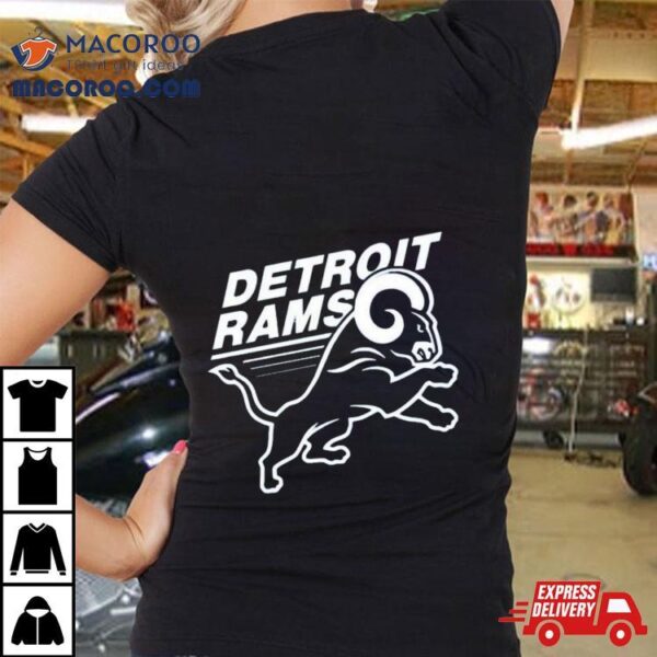 Detroit Rams Logo Shirt