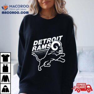 Detroit Rams Logo Tshirt