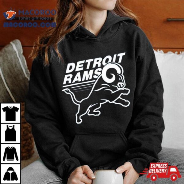 Detroit Rams Logo Shirt