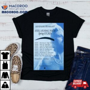 Devendra Banhart Still Flying Tour Spring Us Tshirt