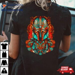 Din Djarin The Chief Mando Vintage Tshirt