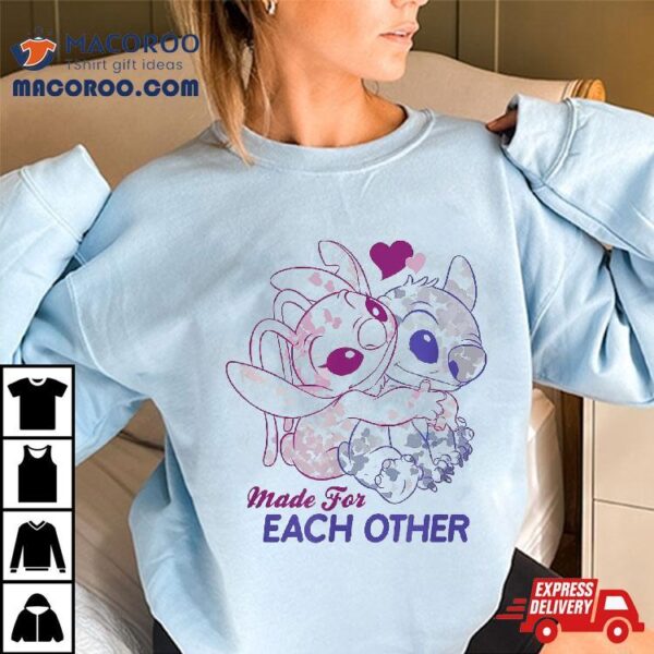 Disney Lilo & Stitch Valentine’s Day Angel Shirt