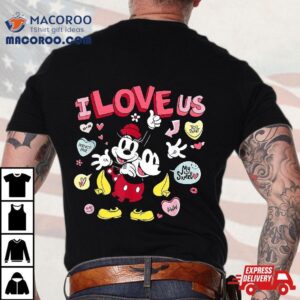 Disney Mickey & Minnie I Love Us Valentines Day Retro Shirt 3 Disney Mickey Amp Minnie I Love Us Valentines Day Retro Tshirt