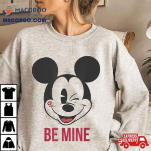 Disney Mickey And Friends Valentine’s Day Be Mine Shirt