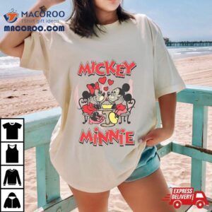 Disney Mickey Valentine S Day Amp Minnie Hearts Tshirt