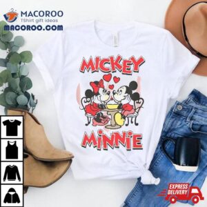 Disney Mickey Valentine S Day Amp Minnie Hearts Tshirt