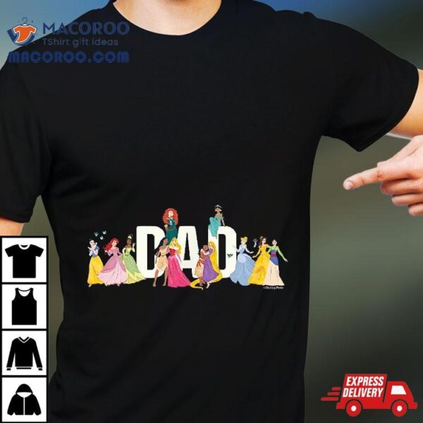 Disney Princess Squad Dad Family Trip Vacation Reunion Shirt