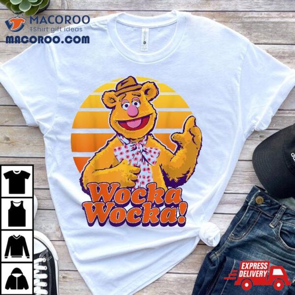 Disney The Muppets Fozzie Bear Wocka Portrait Shirt