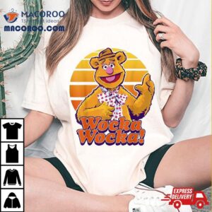 Disney The Muppets Fozzie Bear Wocka Portrai Tshirt