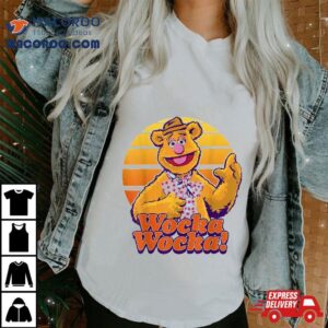 Disney The Muppets Fozzie Bear Wocka Portrai Tshirt