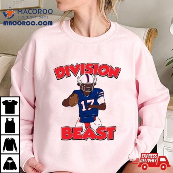 Division Beast Football Buffalo Bills 17 Ready Shirt