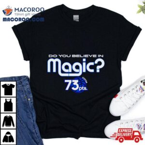 Do You Believe In Magic 73 Point Dallas Basketball Shirt