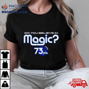 Do You Believe In Magic 73 Point Dallas Basketball Shirt