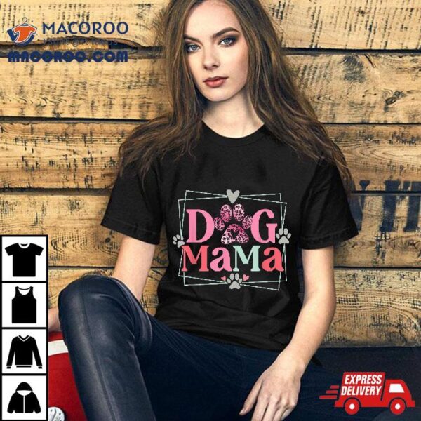 Dog Mama And Cat Mom Furmama Mothers Day Tee Shirt