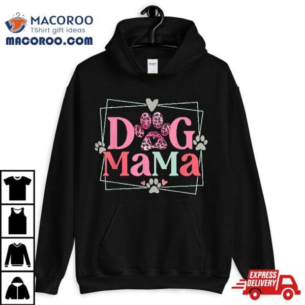 Dog Mama And Cat Mom Furmama Mothers Day Tee Shirt