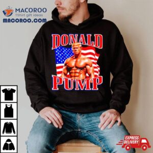 Donald Trump Donald Pump Usa Flag Tshirt