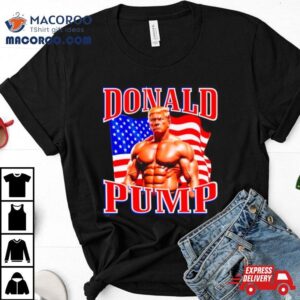 Donald Trump Donald Pump Usa Flag Tshirt