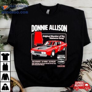Donnie Allison Checkered Flag Sports Nascar Hall Of Fame Shirt