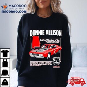 Donnie Allison Checkered Flag Sports Nascar Hall Of Fame Shirt