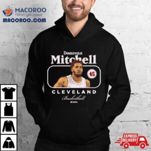 Donovan Mitchell Cleveland Cover Tshirt