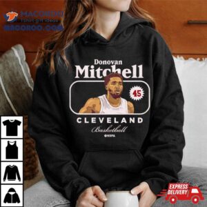 Donovan Mitchell Cleveland Cover Tshirt