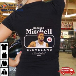 Donovan Mitchell Cleveland Cover Tshirt