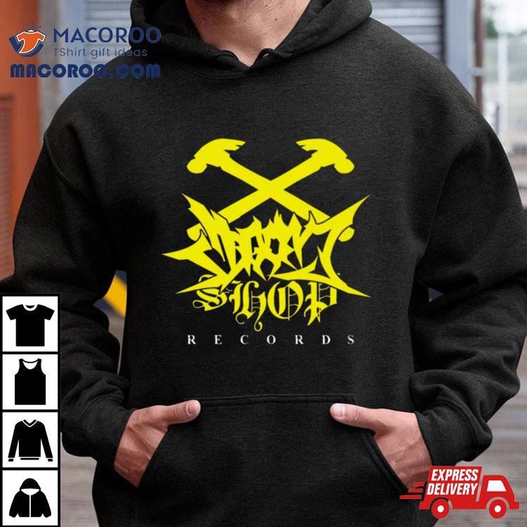 Doomshop Records Yellow T Shirt Doomshop Records Yellow T Shirt
