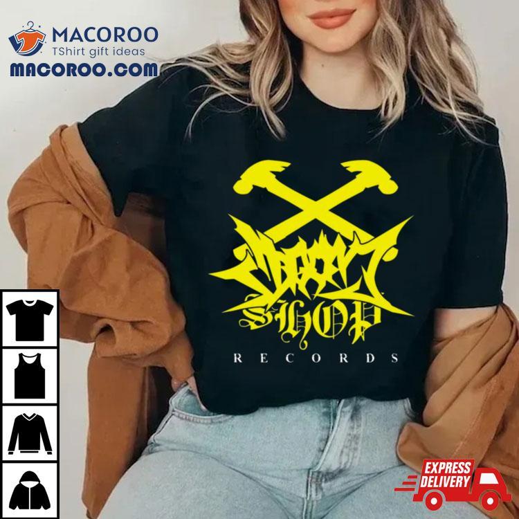 Doomshop Records Yellow T Shirt Doomshop Records Yellow T Shirt