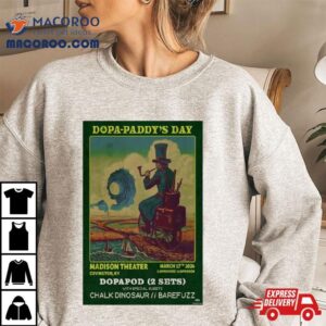 Dopapod Madison Theater Covington Ky March Event Poster Tshirt