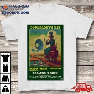 Dopapod Madison Theater Covington, Ky March 17th 2024 T Shirt