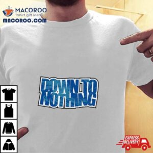 Down To Nothing Logo S Tshirt