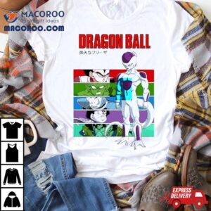 Dragon Ball Z Goku Vegeta Frieza Gohan Piccolo Krillin Manga Anime Tshirt