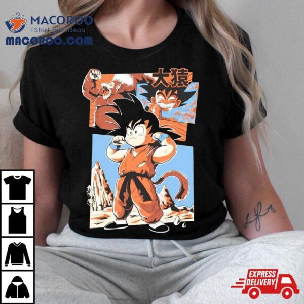 Dragon Ball Z Oozaru Cartoon Shirt