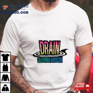 Drain California Hardcore S Tshirt