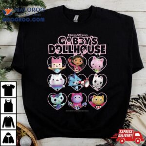 Dreamworks Gabby S Dollhouse Valentine S Day Group Sho Tshirt