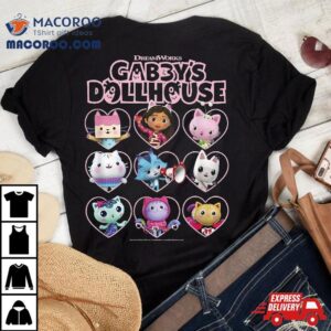 Dreamworks Gabby S Dollhouse Valentine S Day Group Sho Tshirt