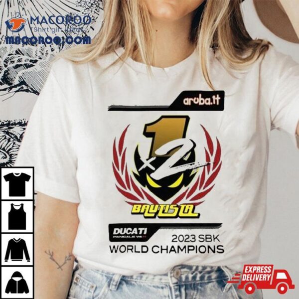 Ducati Panigale V4r Superbike World Champion 2023 Shirt