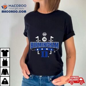 Duke Blue Devils Football Birmingham Bowl Matchup Tshirt