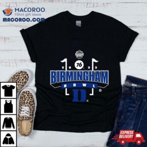 Duke Blue Devils Football Birmingham Bowl Matchup Tshirt