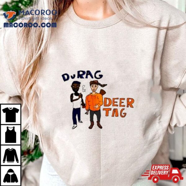 Durag And Deertag Cartoon Shirt